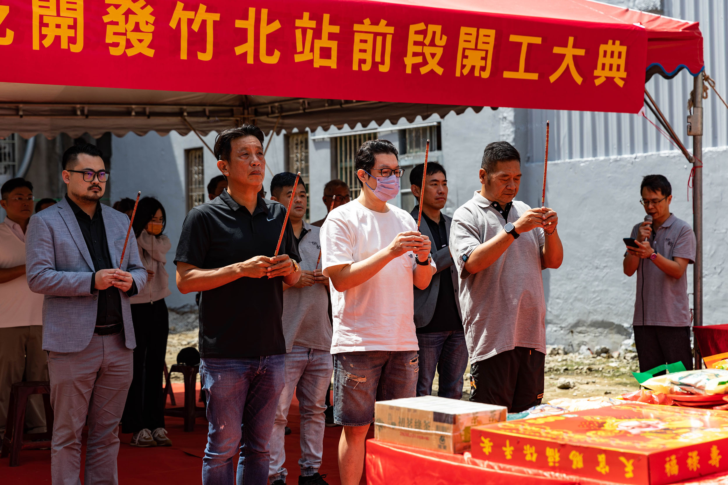 【世乾開發˙博愛街新案 | 開工典禮圓滿達成】